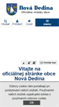 Mobile Screenshot of novadedina.sk